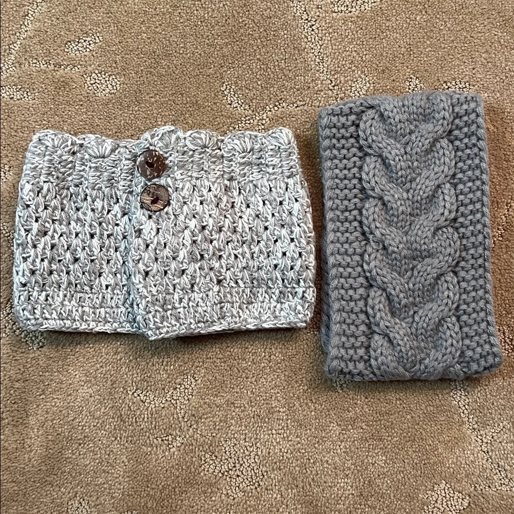 NWT Altar’d State Boot Cuff & Headwrap Set